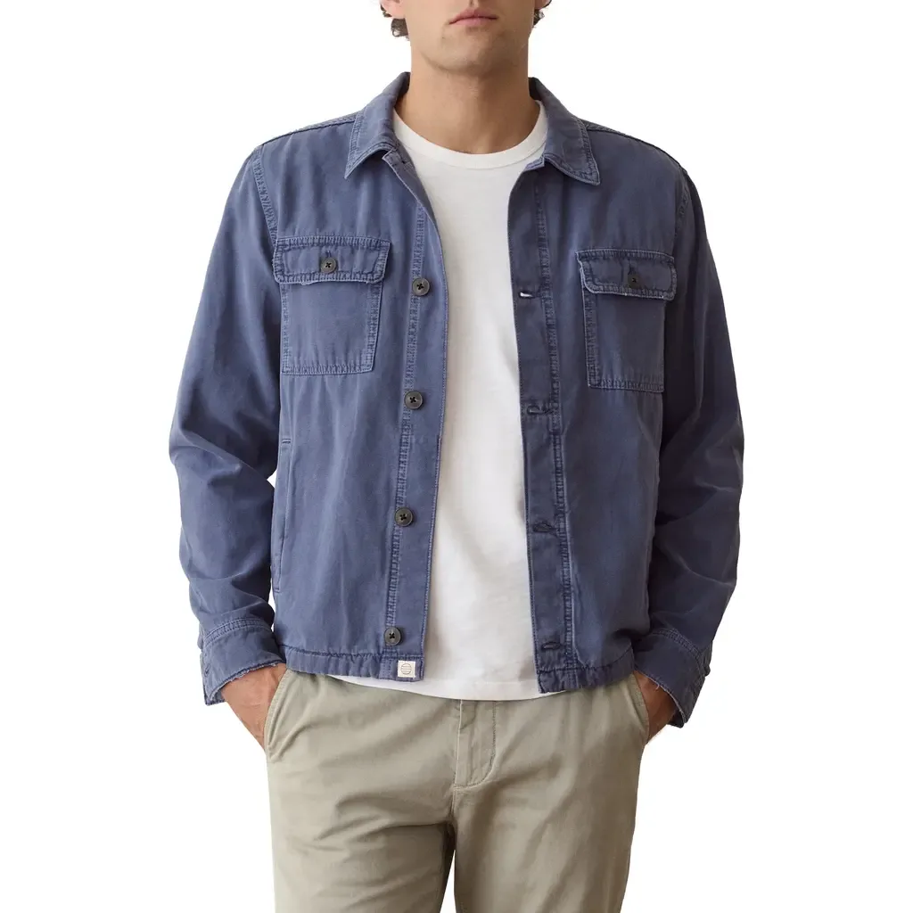 Patrick Cotton Overshirt by Marine Layer