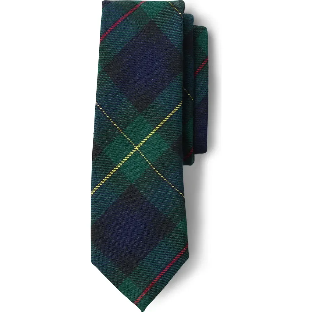 School Uniform Plaid to Be Tied Tie by Lands' End