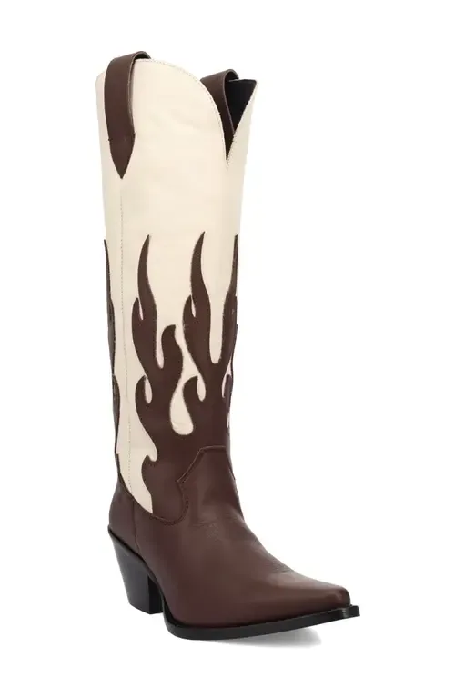 Burnin' Love Knee High Western Boot by Dingo