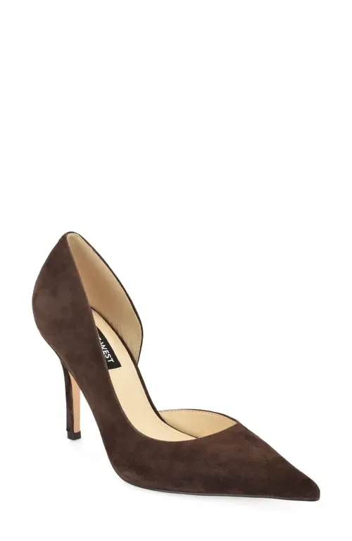 Grezza Pointed Toe Half D'orsay Pump by Nine West