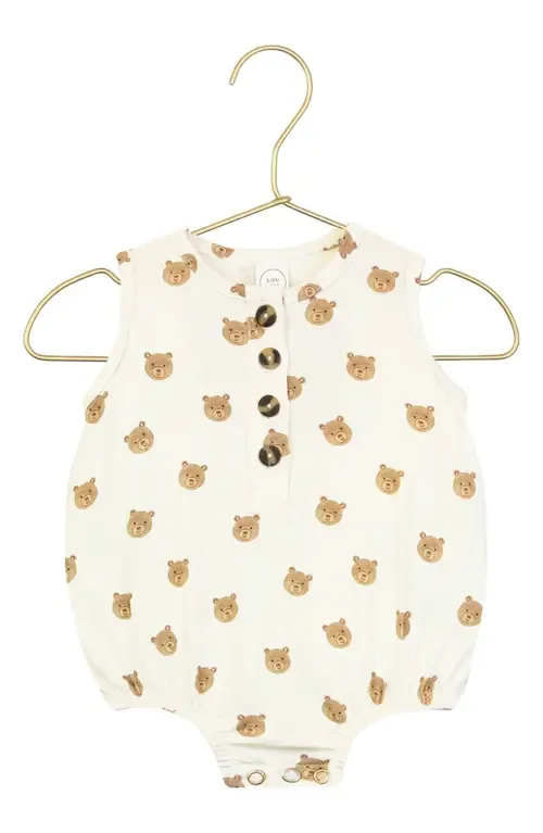 Print Bubble Bodysuit by Lou Lou and Company