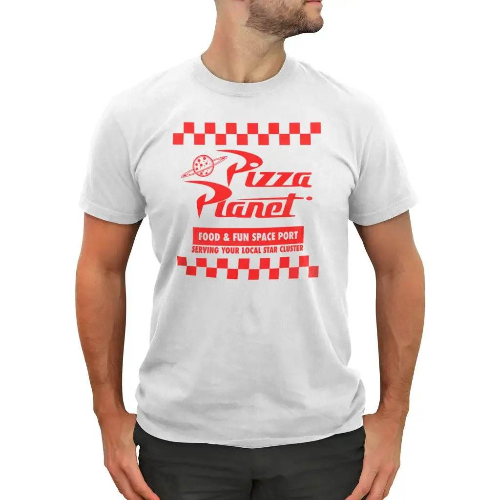 Pizza Planet Uniform Short Sleeve Graphic T-Shirt by Toy Story