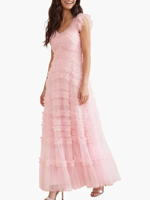 Amara Backless Gown by Needle & Thread