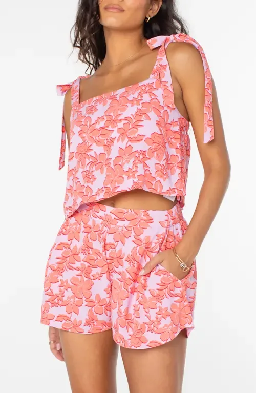 Sunny Adelaide Floral Crop Tank by Roxy
