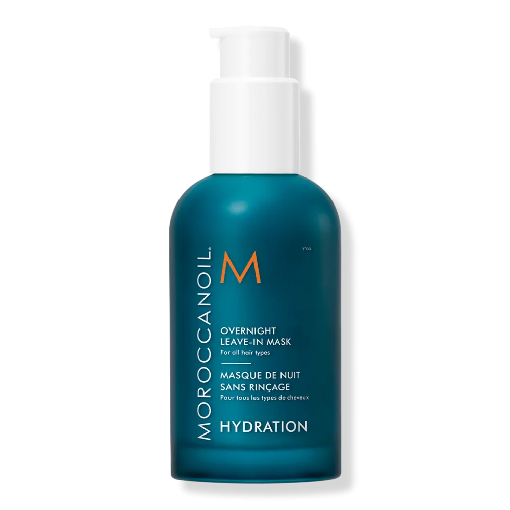 Overnight Hydrating Leave-In Hair Mask Treatment Serum by Moroccanoil