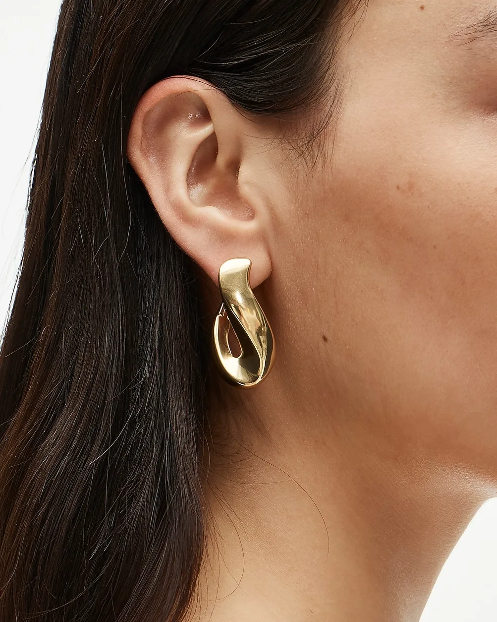 Twisted Hoop Earrings
