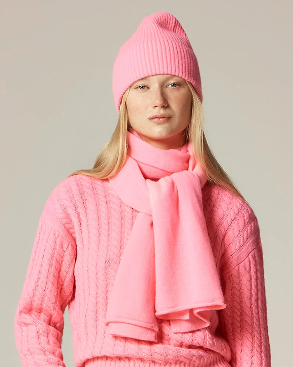 Ribbed Cashmere Beanie by J.Crew