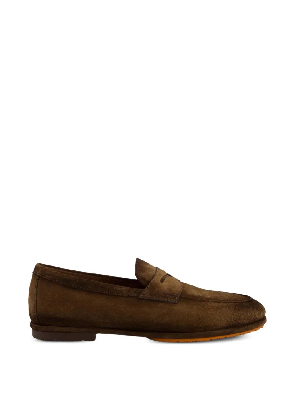 Suede Loafers by Santoni