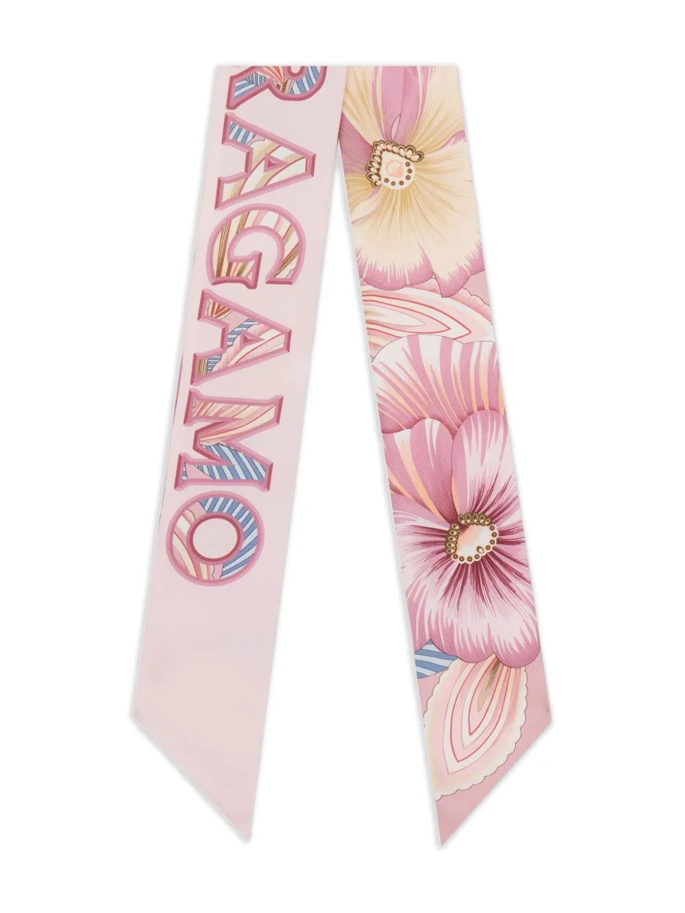 Brezza Print Silk Mini Bandeau by Ferragamo