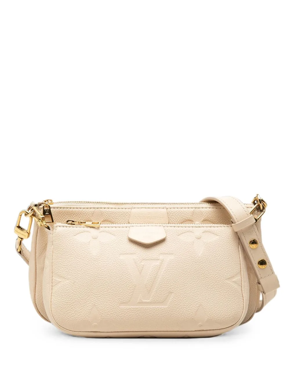 2021 Monogram Giant Empreinte Multi Pochette Accessoires Satchel by Louis Vuitton Pre-Owned