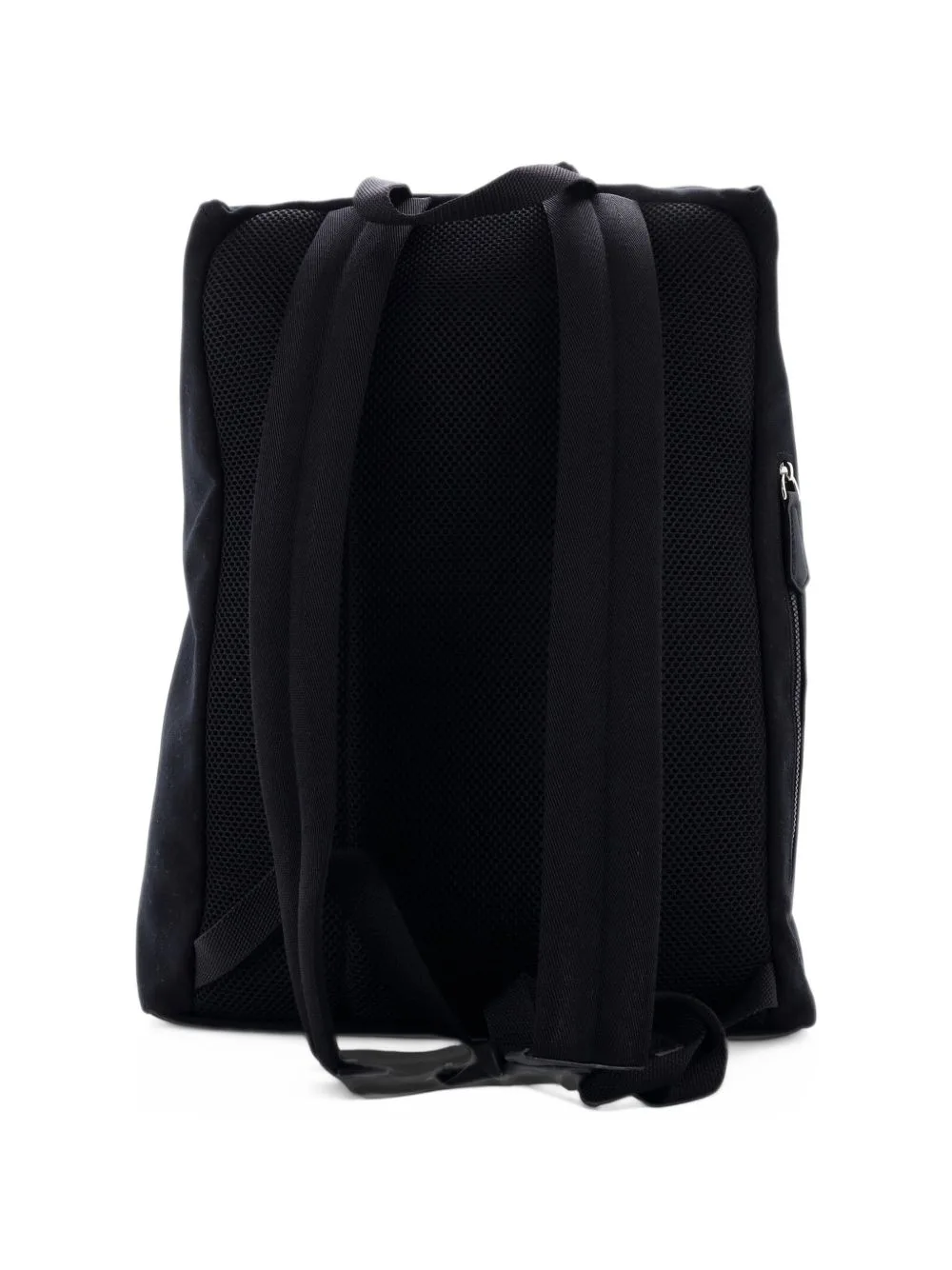 FF Logo Stamp Buckle Canvas Large Backpack by Fendi Pre-Owned