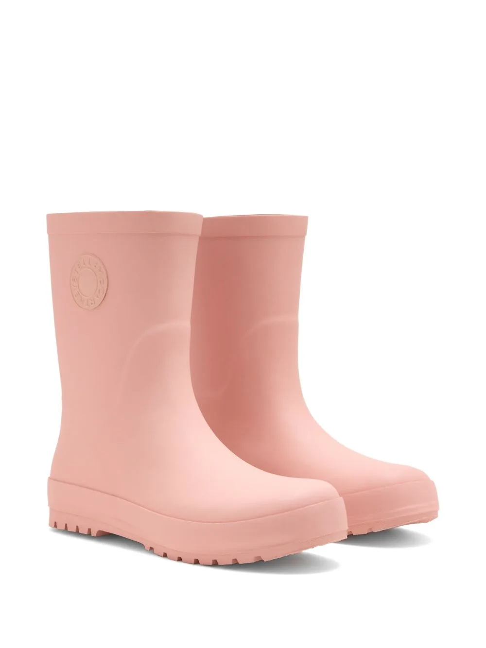 Logo-Patch Boots by Stella McCartney Kids