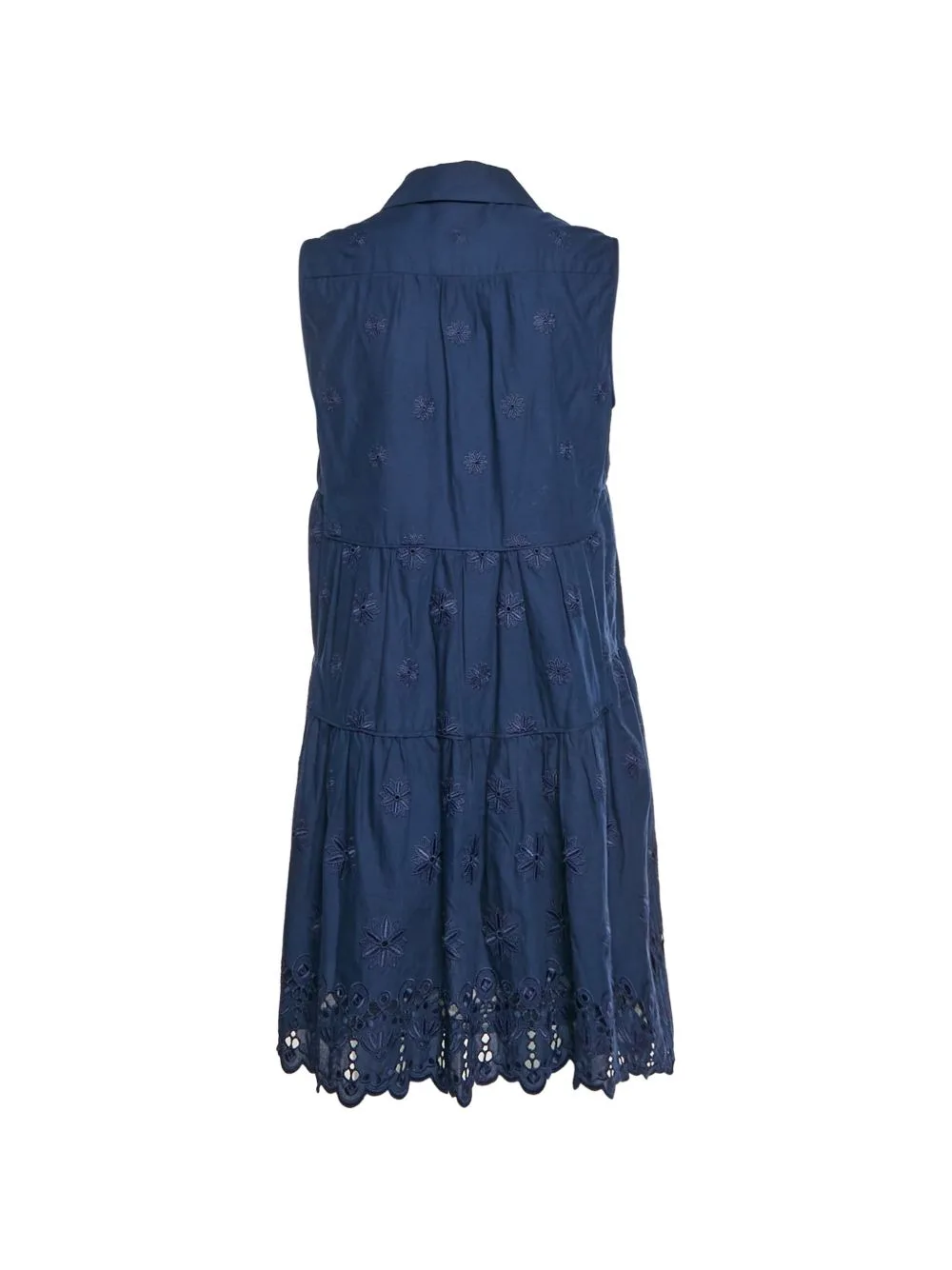 Embroidered Eyelet Shirt Dress by DVF Diane von Furstenberg