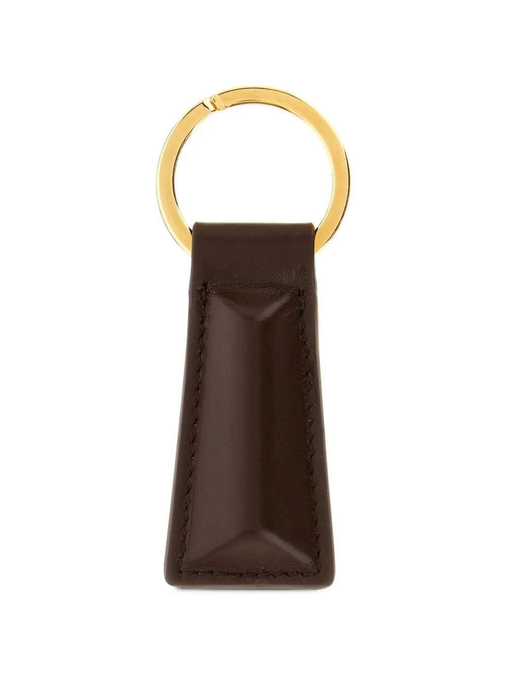 Linea Padded Leather Keyring by Jil Sander