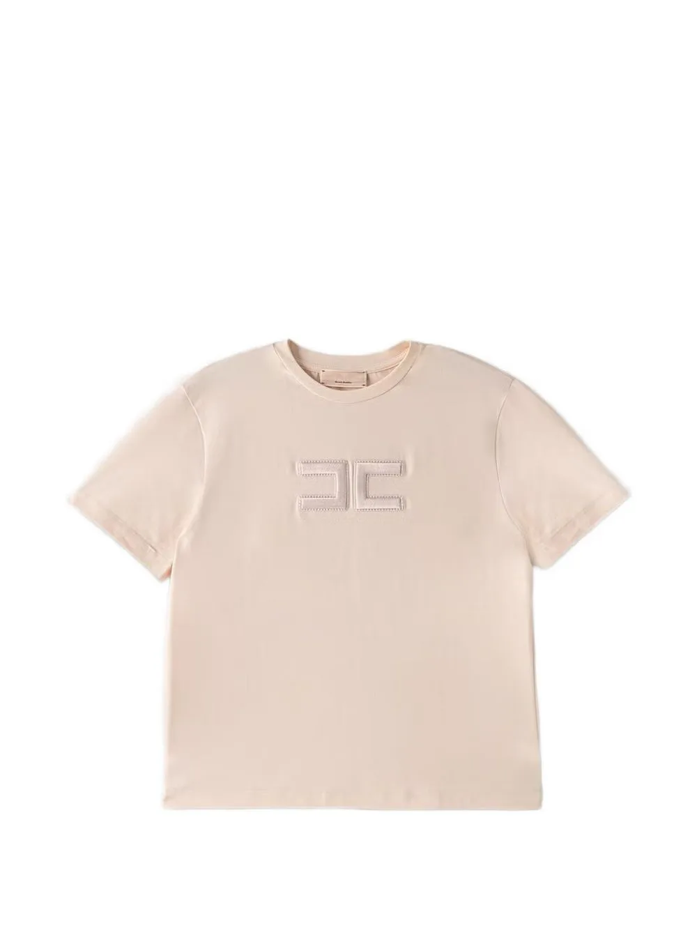 Logo-Patch T-Shirt by Elisabetta Franchi Kids
