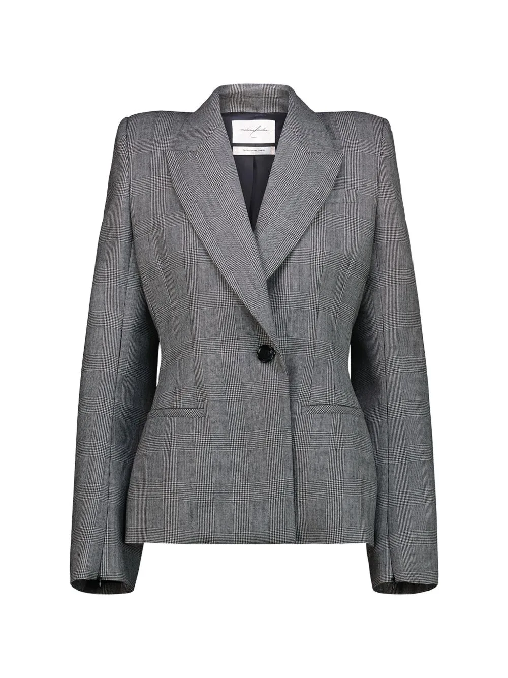Prince of Wales Check Jacket by Matières Fécales