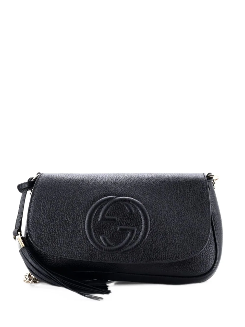 Soho Chain Leather Medium Crossbody Bag by Gucci Pre-Owned