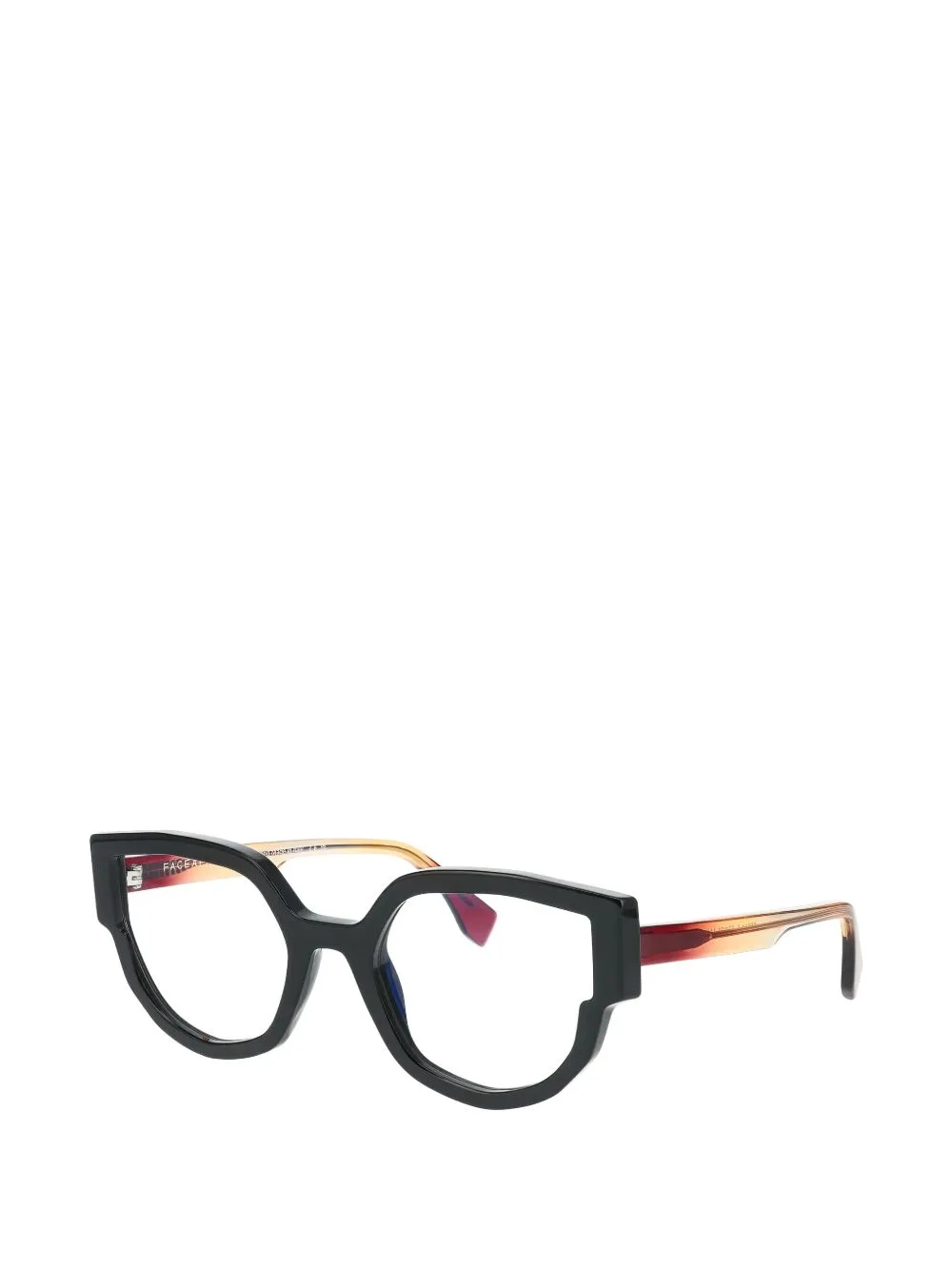 Poska2 Geometric-Frame Glasses by Face À Face