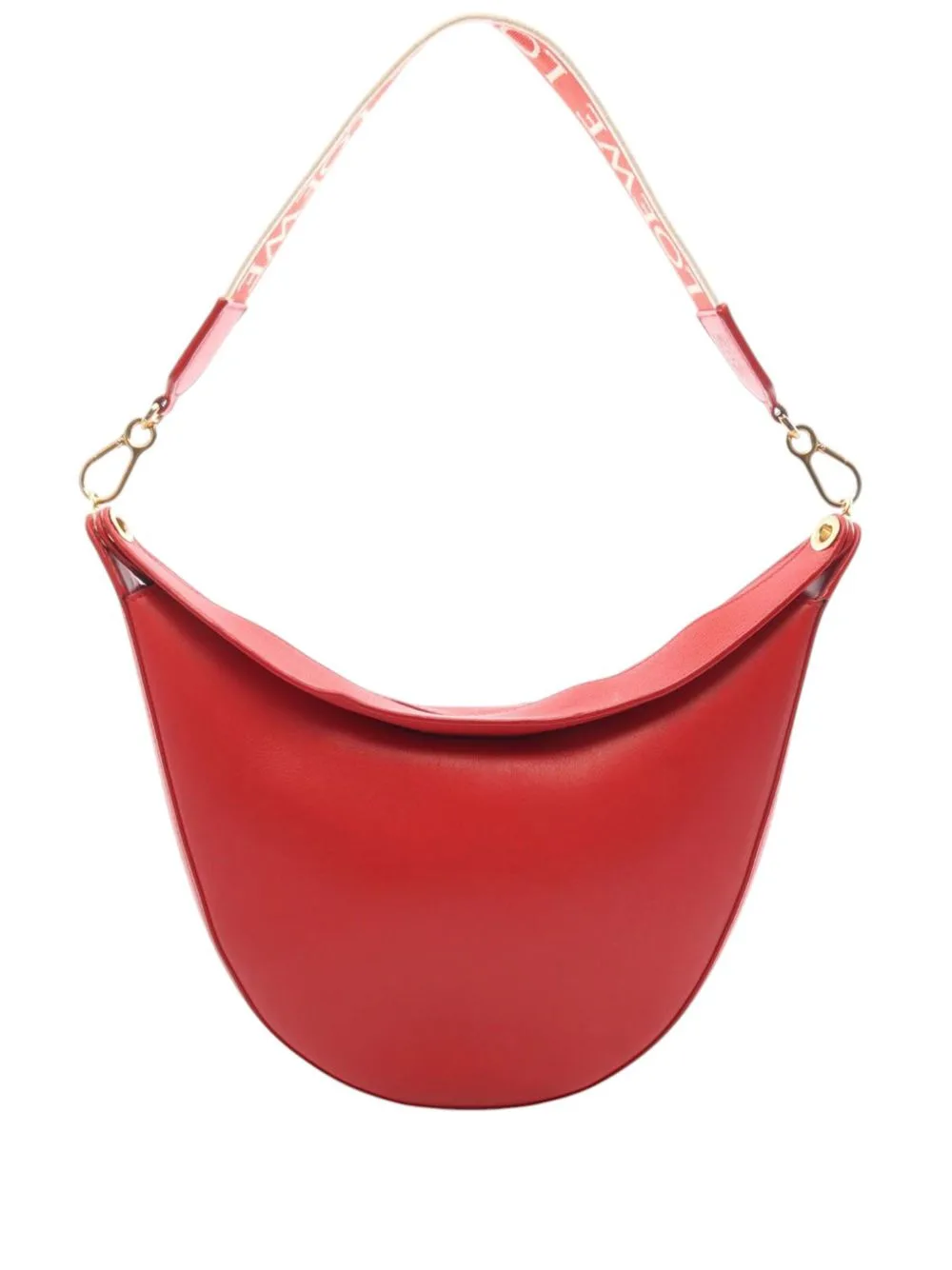 2000-2026 Satin Calfskin Luna Bag Hobo Bag by Loewe Pre-Owned
