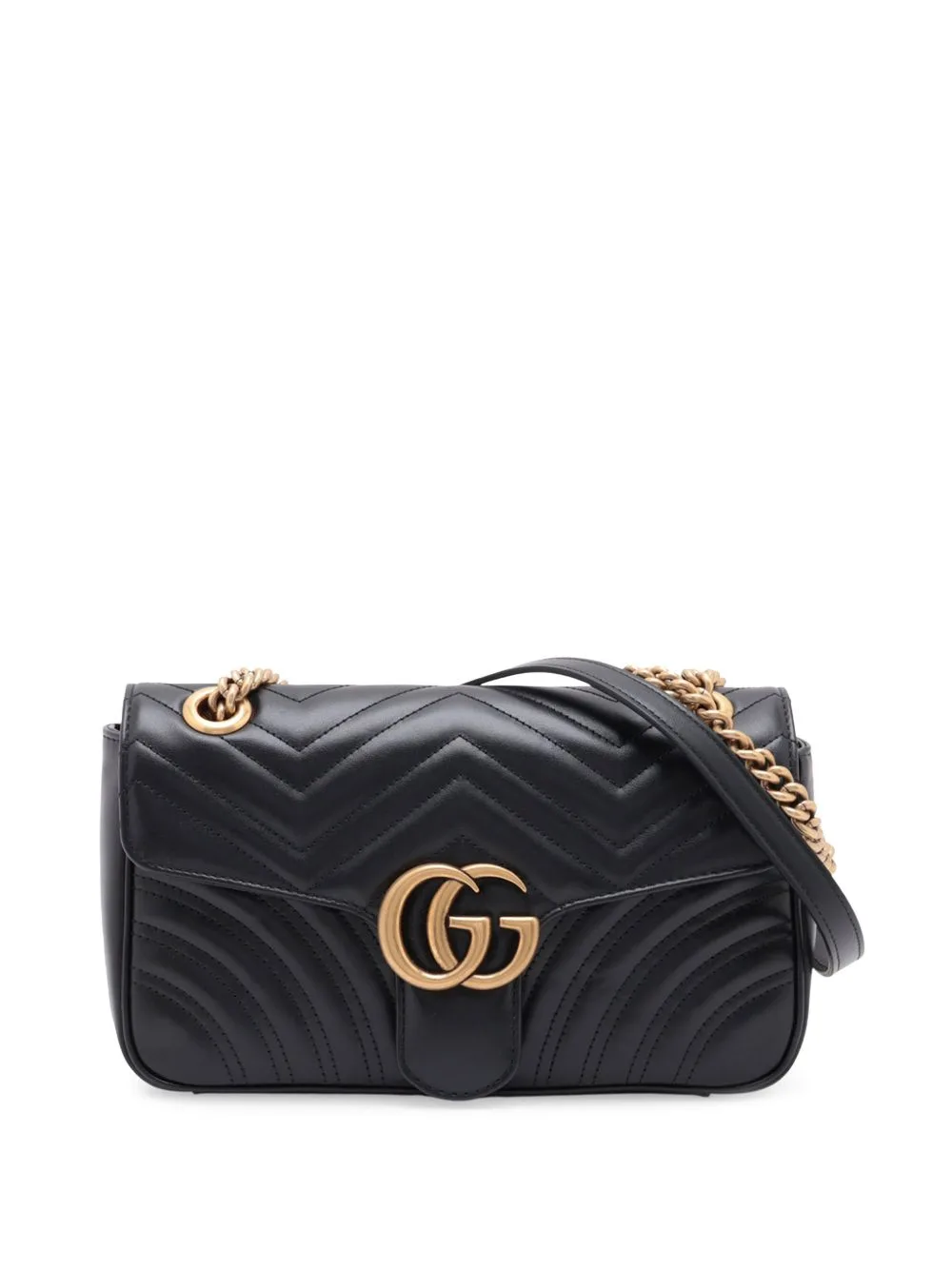 2016-2026 Medium GG Marmont Matelasse Calfskin Shoulder Bag