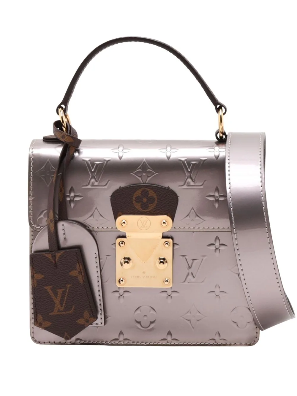 2020 Monogram Vernis Spring Street Satchel by Louis Vuitton Pre-Owned