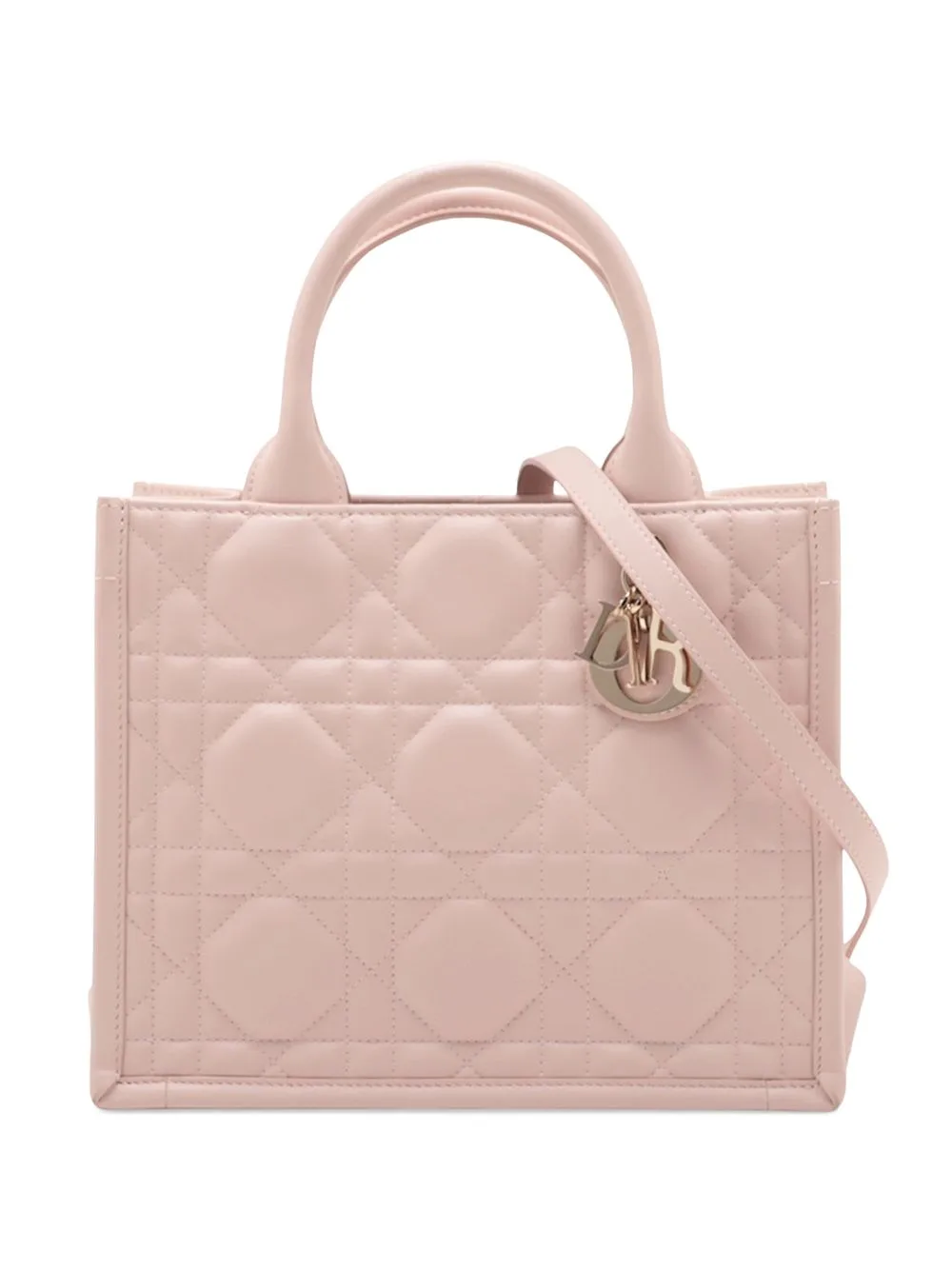 2000-2026 Small Calfskin Macrocannage Book Tote Satchel