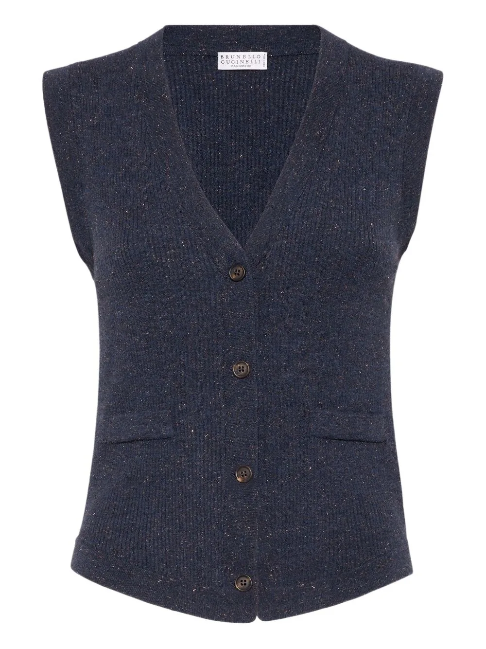 Button-Down Vest by Brunello Cucinelli