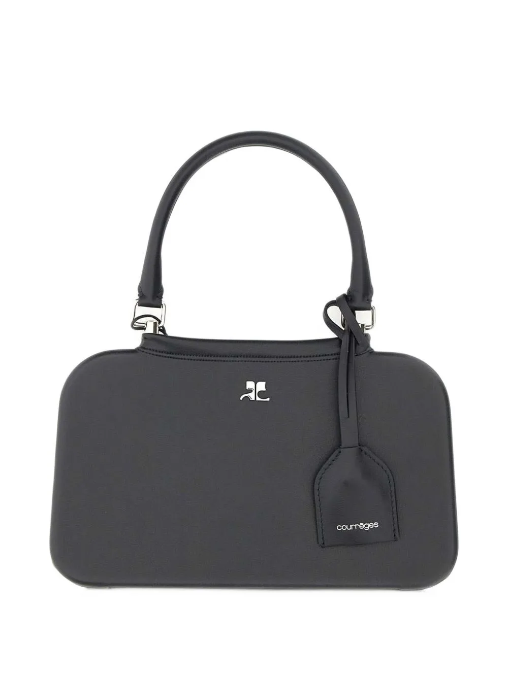 Leather-Effect Small Shadow Bag by Courrèges