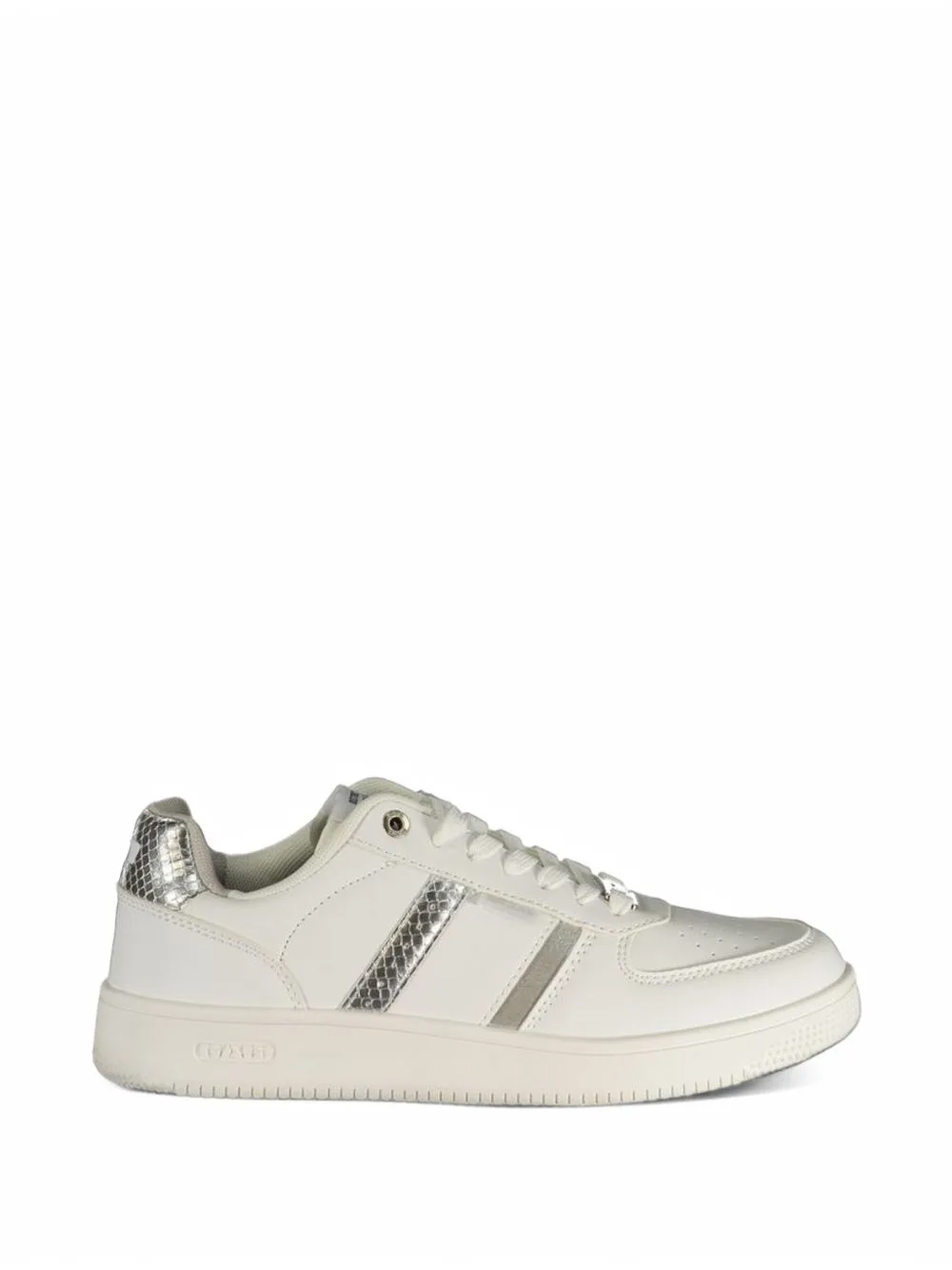 Snakeskin-Effect Panelled Sneakers by Gast