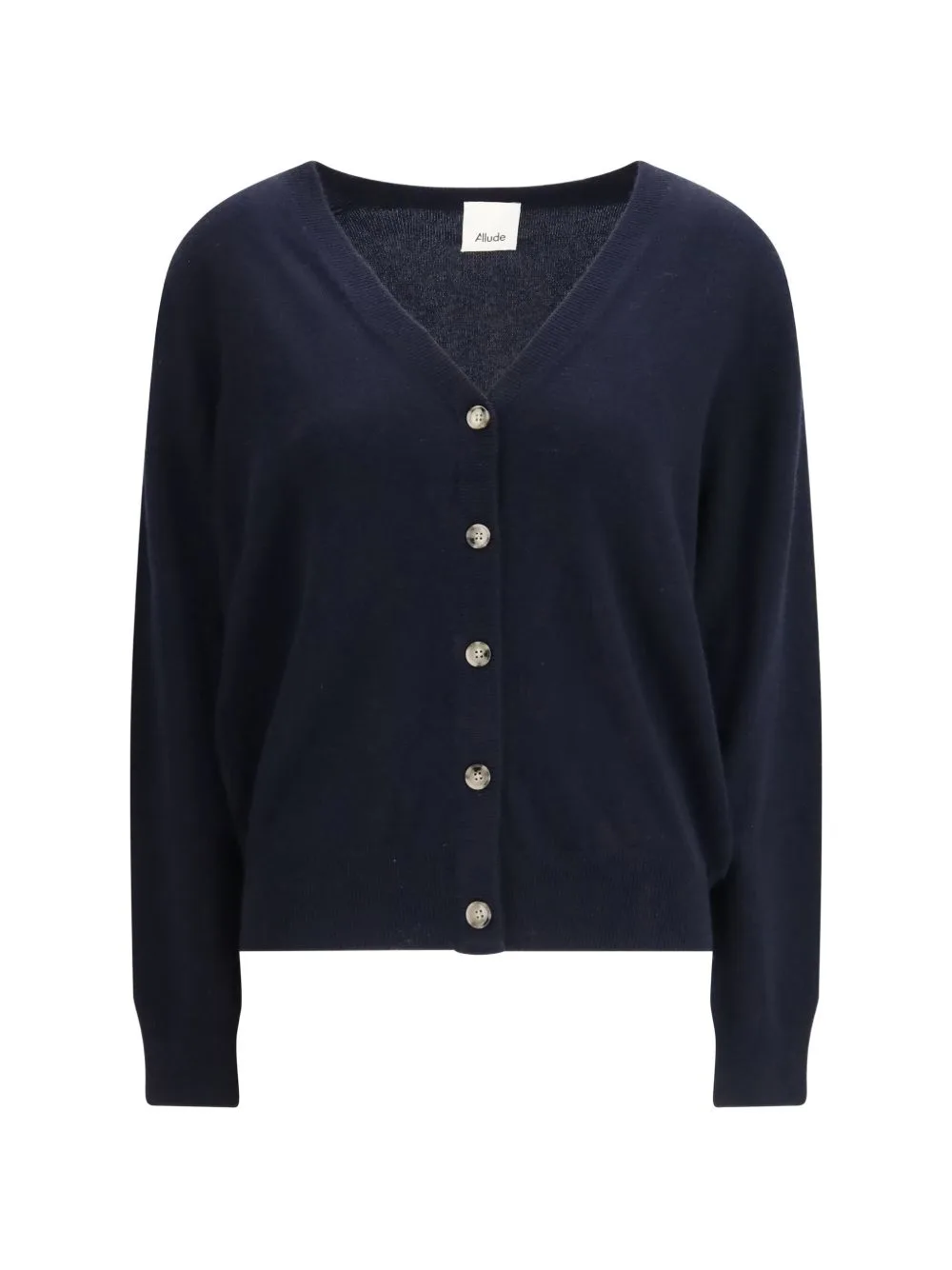 V-Neck Button Cardigan by Allude