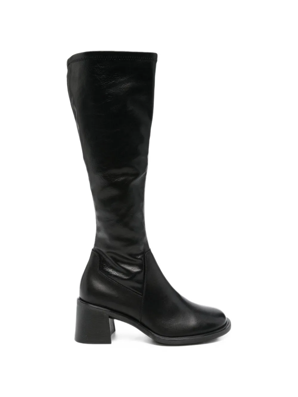 Block-Heel Leather Boots by VAGABOND