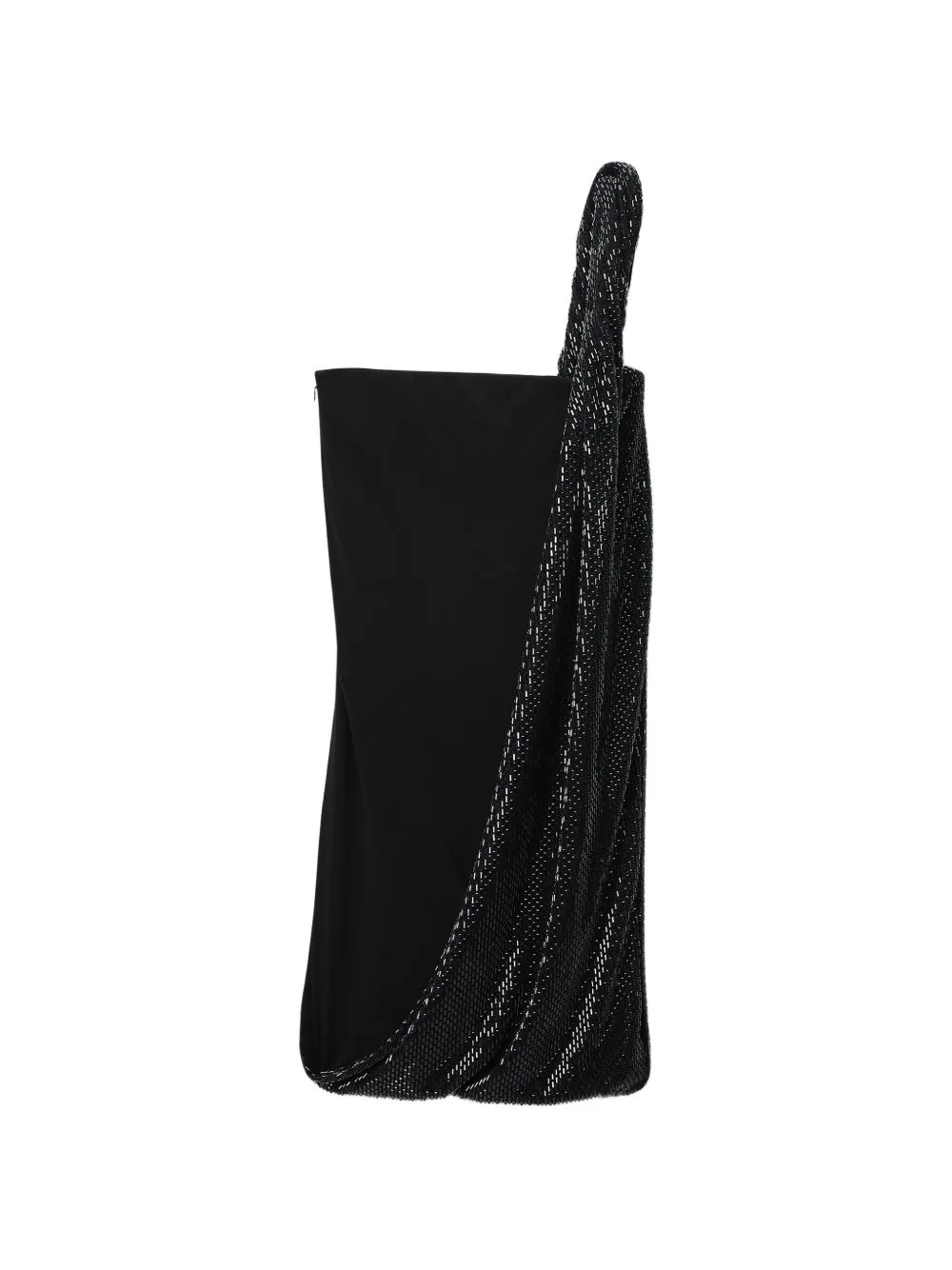 Crystal Twist Asymmetric Strapless Dress by Alexander Wang