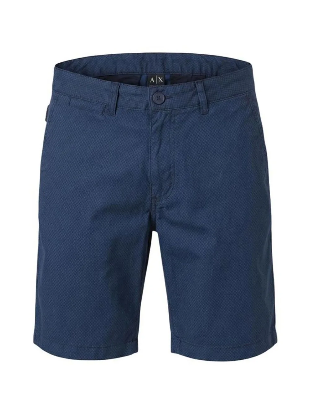 Micro-Patterned Chino Shorts by Armani Exchange