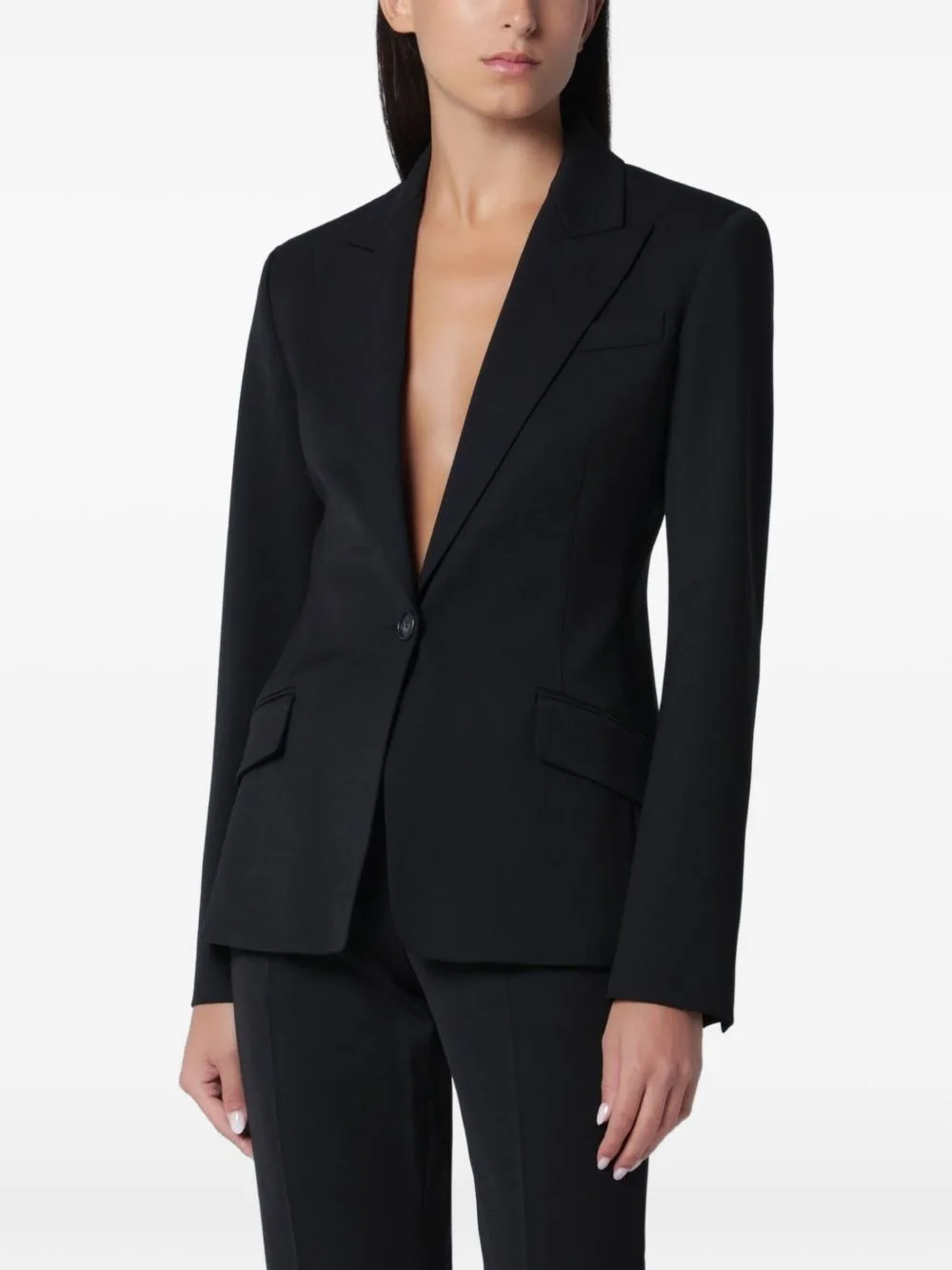 Toni Single-Breasted Tailored Blazer by THE ANDAMANE