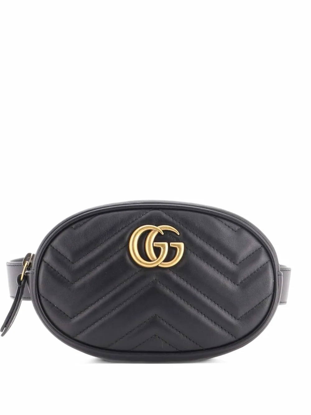 GG Marmont Matelasse Leather Belt Bag by Gucci Pre-Owned