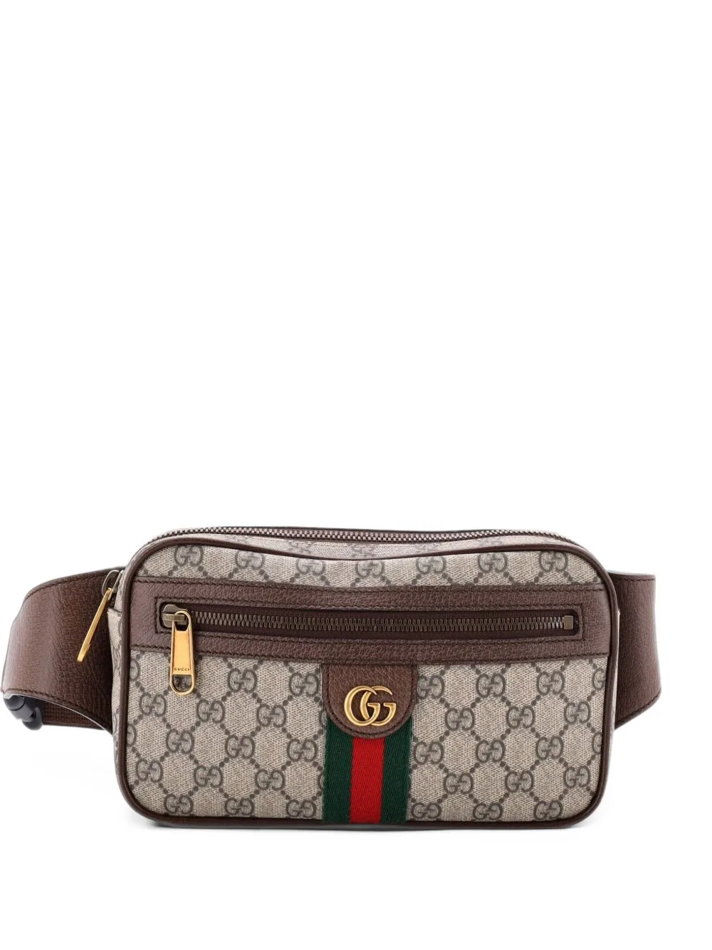 Ophidia GG Coated Canvas Medium Belt Bag by Gucci Pre-Owned