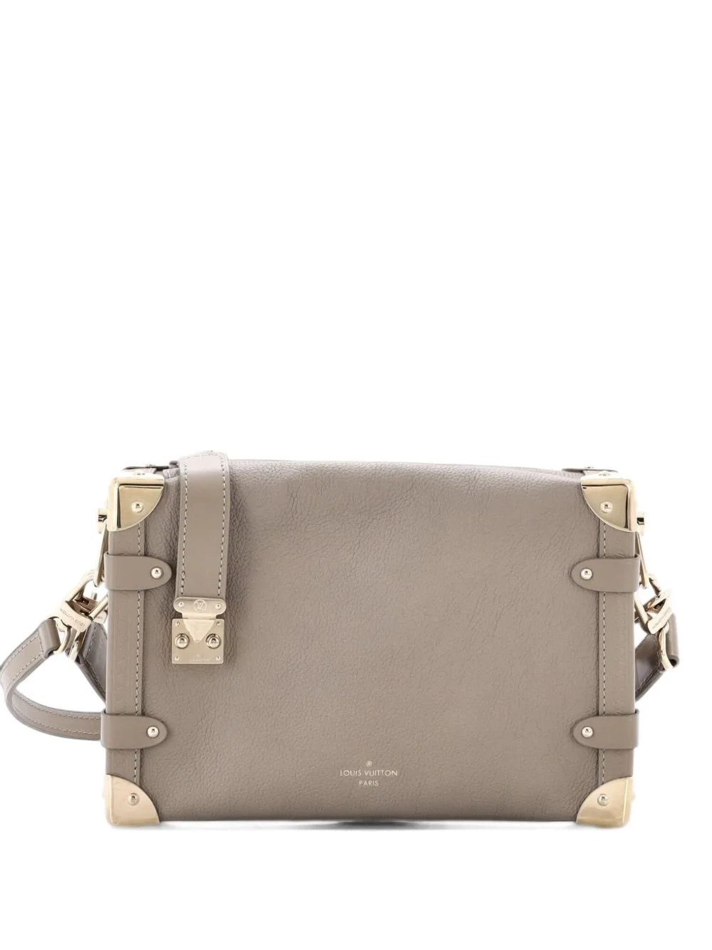 Side Trunk Handbag Taurillon Leather mm Shoulder Bag by Louis Vuitton Pre-Owned