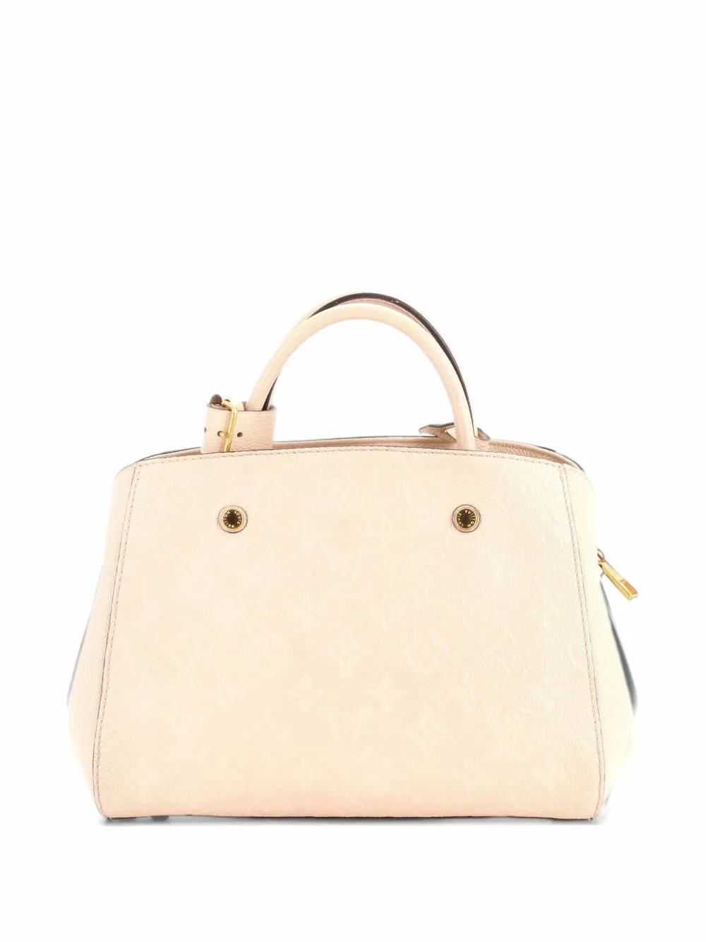 Montaigne Handbag Monogram Empreinte Leather BB Satchel by Louis Vuitton Pre-Owned