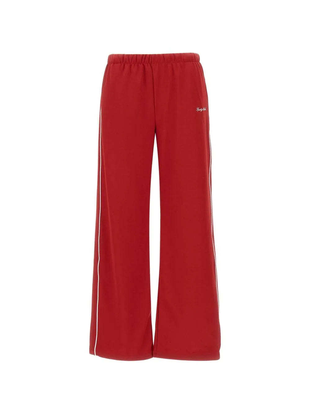 Logo-Embroidered Piped-Trim Track Pants by Sporty & Rich