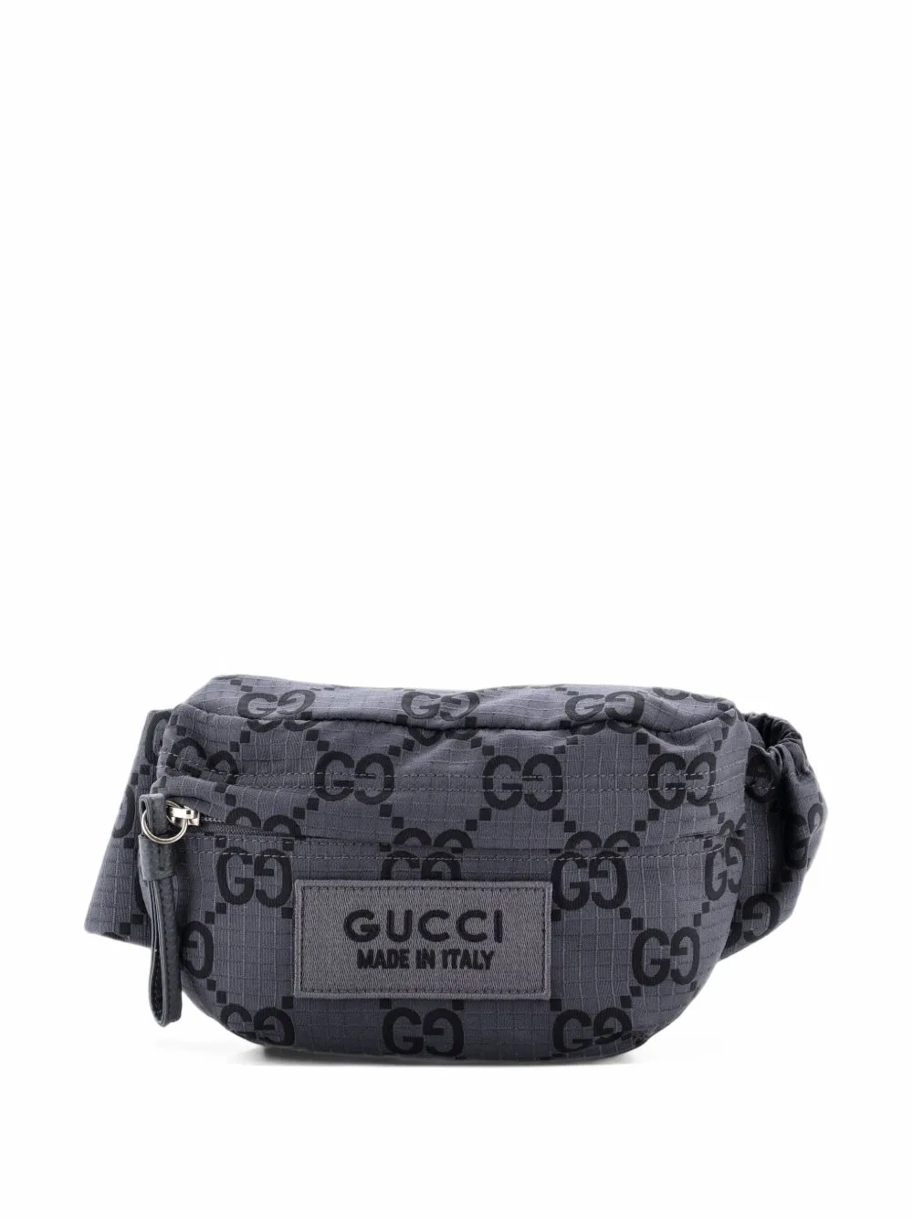 Ripstop GG Nylon and Leather Belt Bag by Gucci Pre-Owned