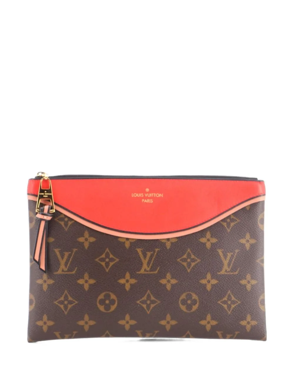 Tuileries Pochette NM Monogram Canvas with Leather Clutch Bag by Louis Vuitton Pre-Owned