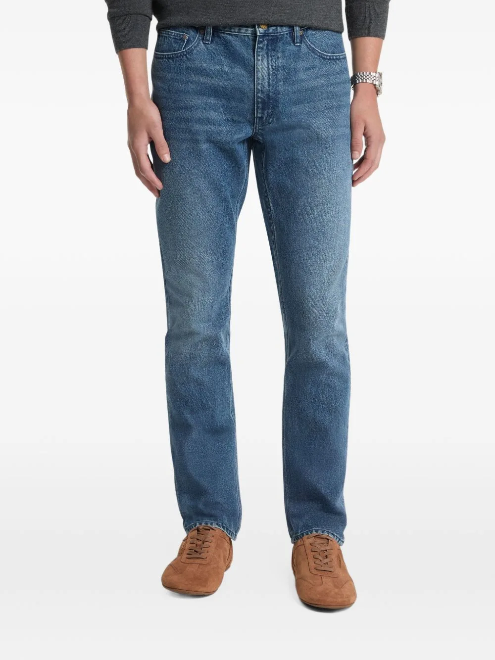 Parker Slim-Fit Denim Jeans by Michael Kors