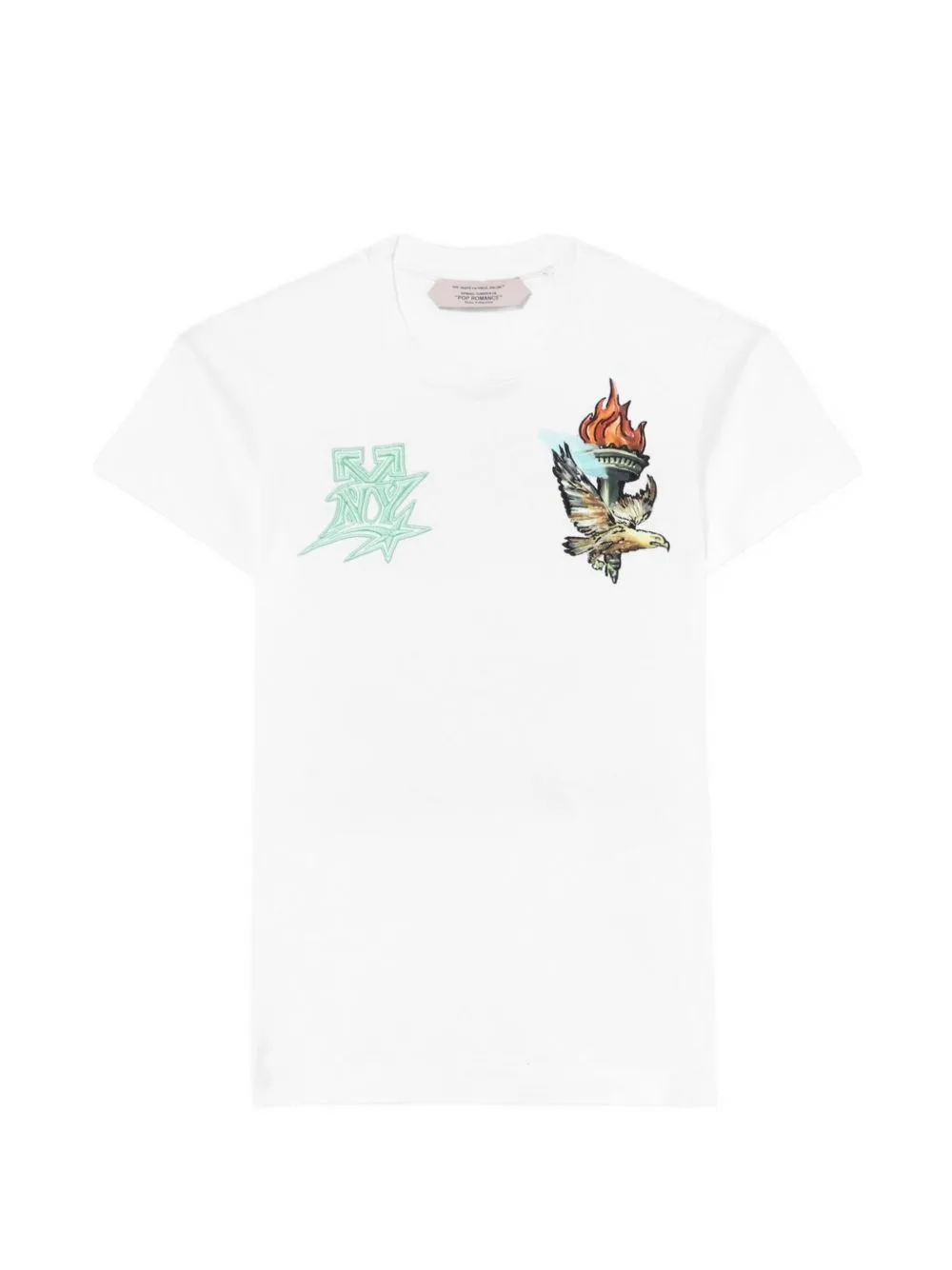 Graphic-Print Cotton T-Shirt by Off-White