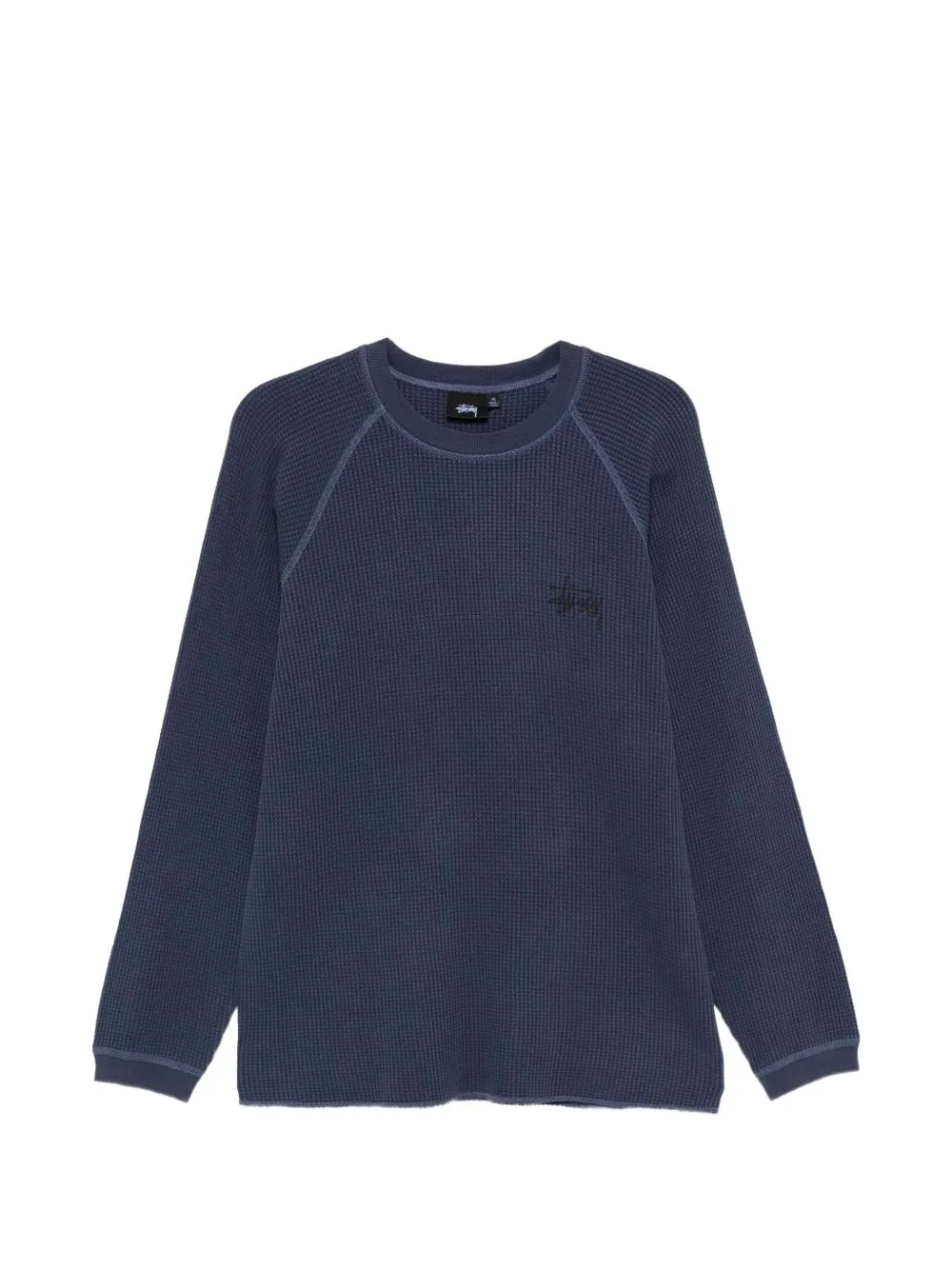 Print-Detail Waffle-Knit Top by Stüssy