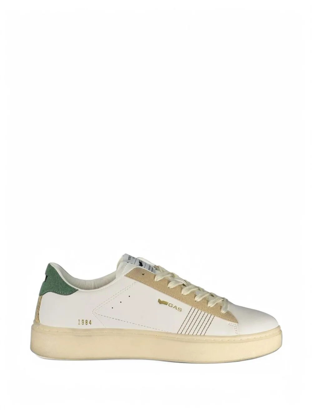 Logo-Print Panelled Sneakers by Gast