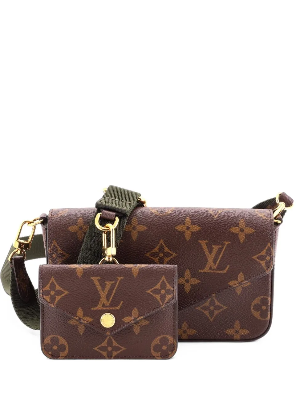 Felicie Strap & Go Handbag Monogram Canvas Crossbody Bag