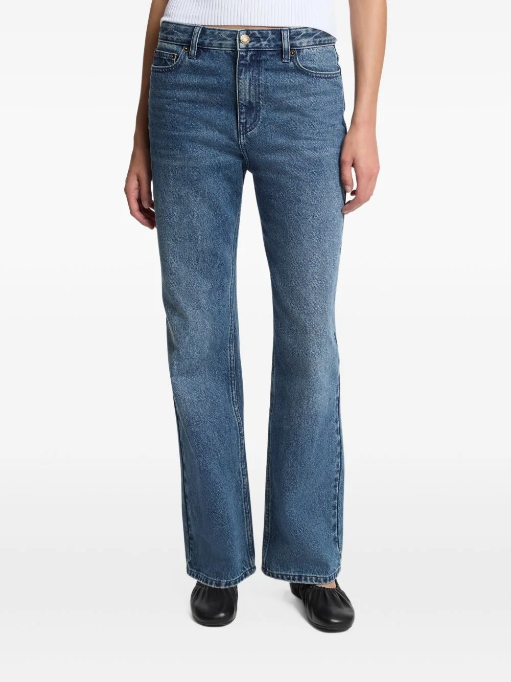 Alice Mid-Rise Denim Jeans by Michael Kors