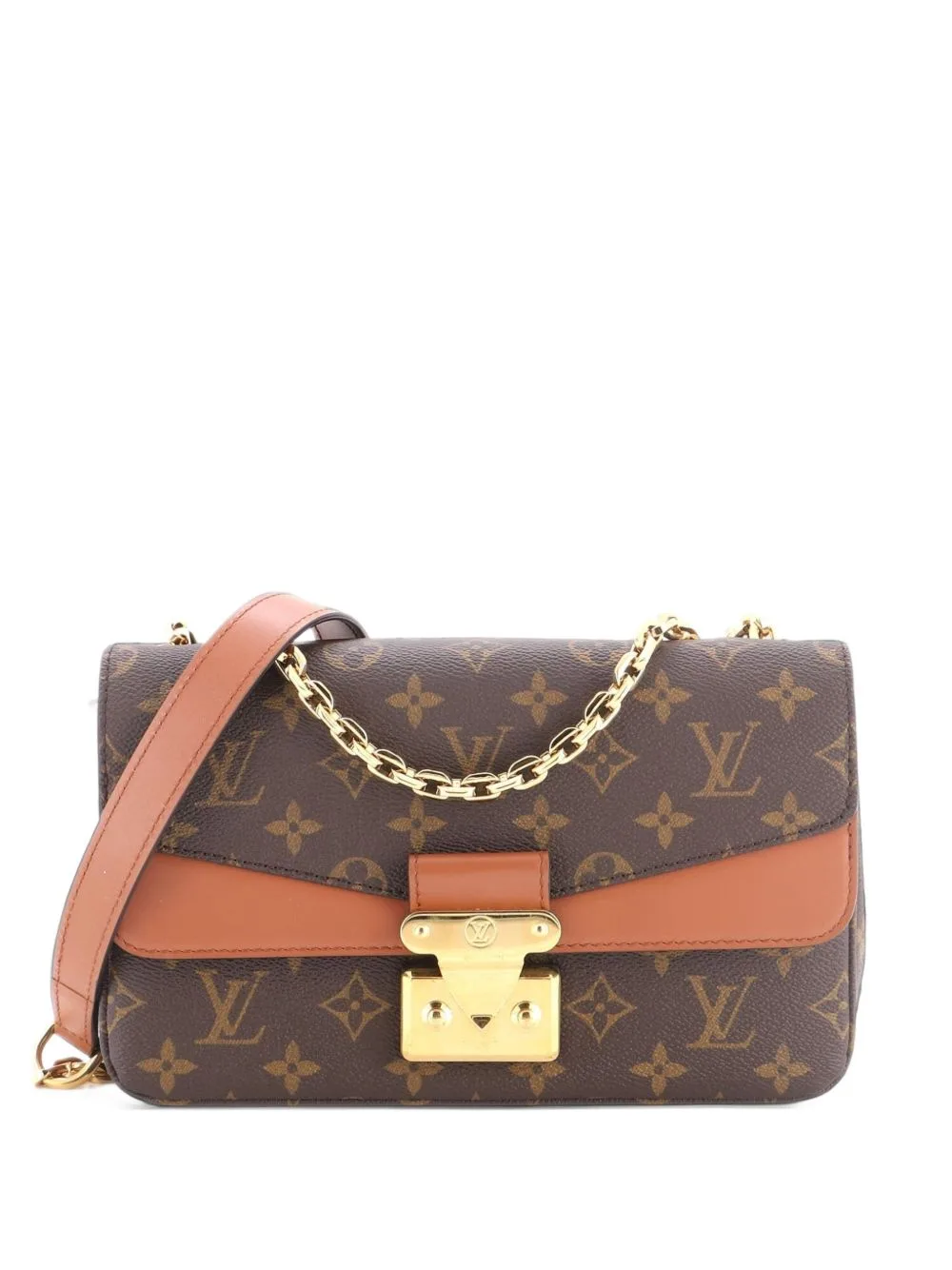 Marceau Handbag Monogram Canvas with Leather Shoulder Bag by Louis Vuitton Pre-Owned