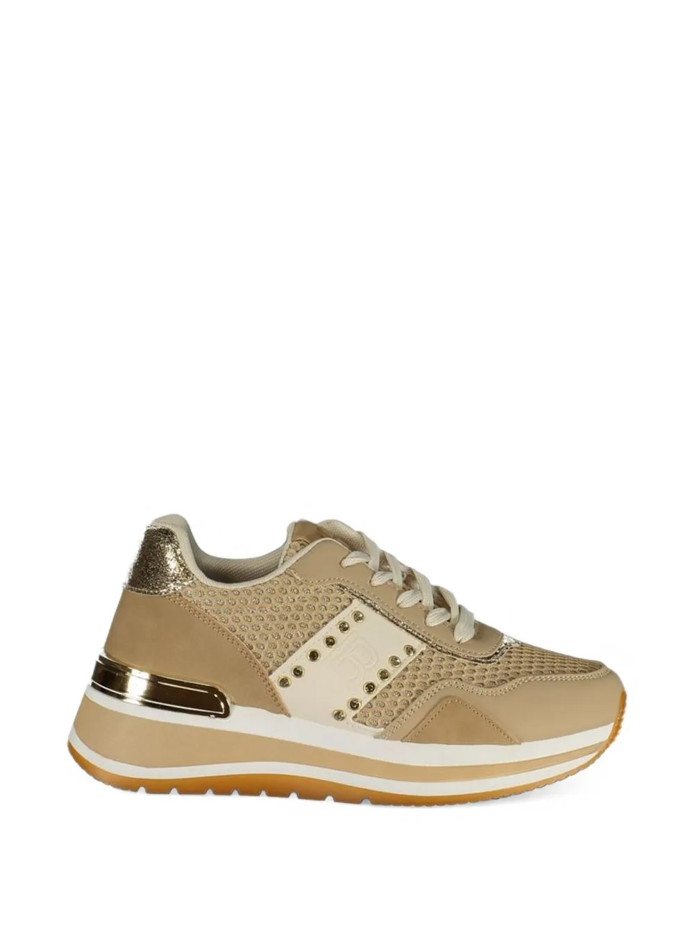 Embellished Mesh Sneakers by Laura Biagiotti