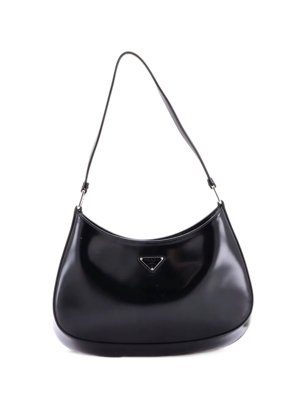 Cleo Shoulder Bag Spazzolato Leather Medium Hobo Bag